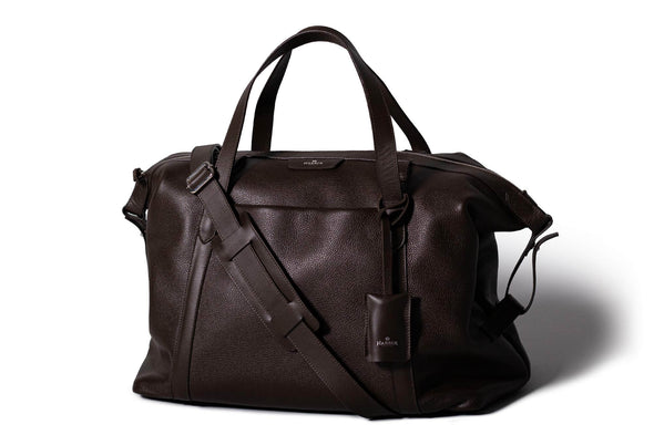  Leather Overnight Bag Caoba
