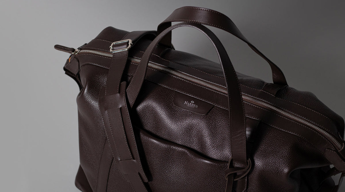Leather overnight bag 3