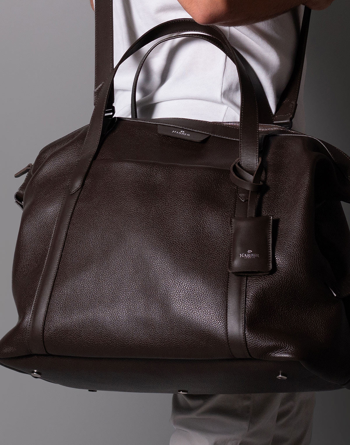 Leather Overnight Bag