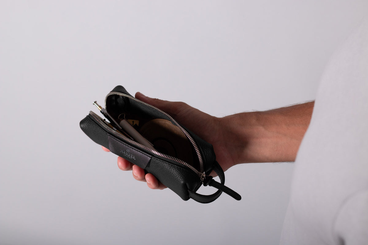 Leather Pencil Case – Black