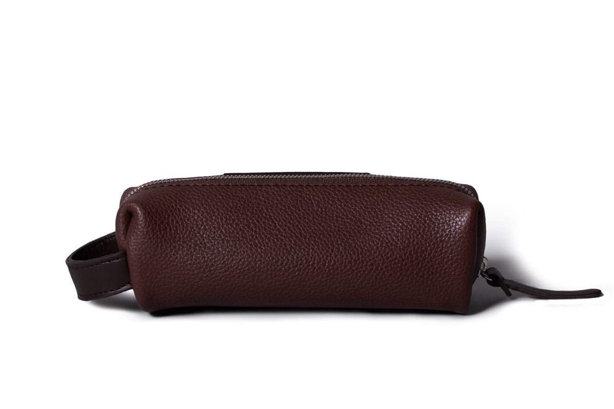 Leather Pencil Case – Brown