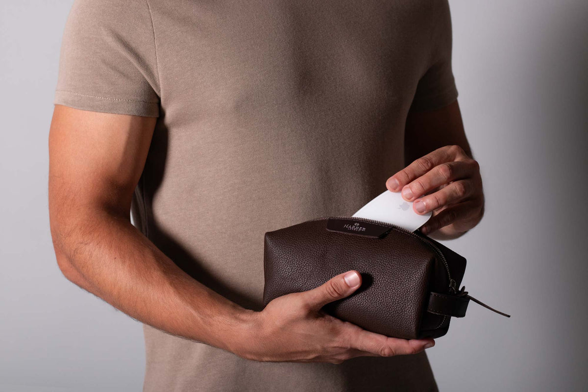 Leather Carry All Pouch – Caoba