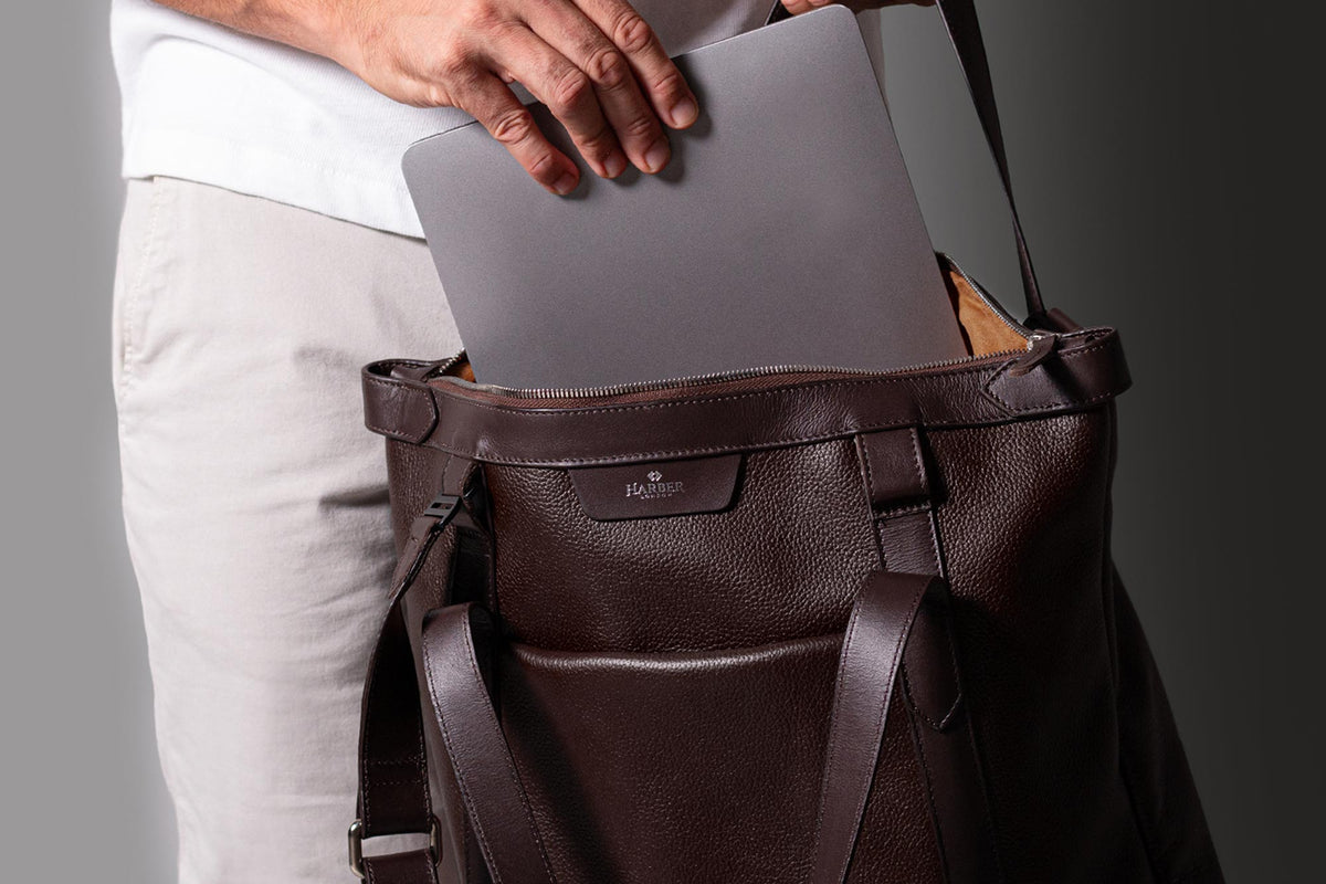 Leather Tote Bag – Caoba