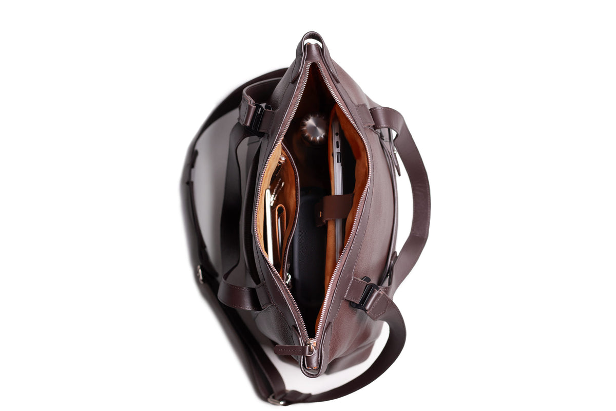 Leather Tote Bag – Caoba