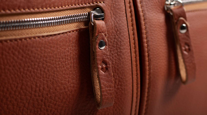 Harland Checkered Weekender Bag