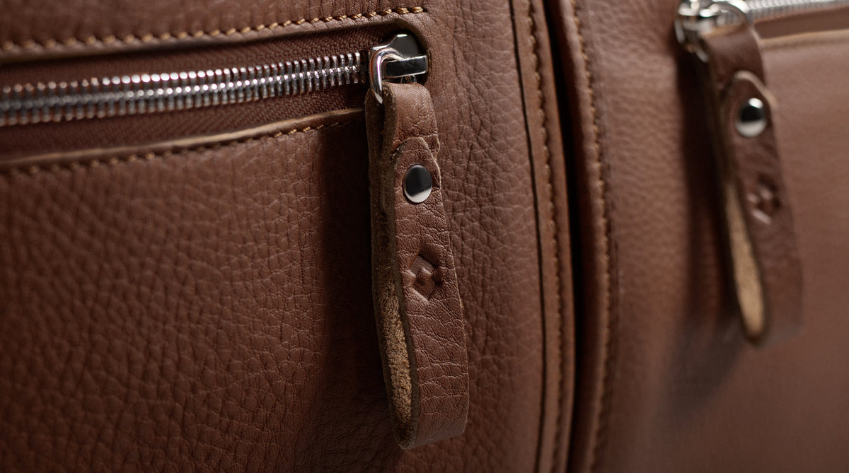 Handmade leather bag for men