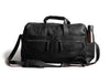 Leather Weekender Bag Black