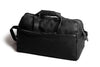 Leather Weekender Bag Black