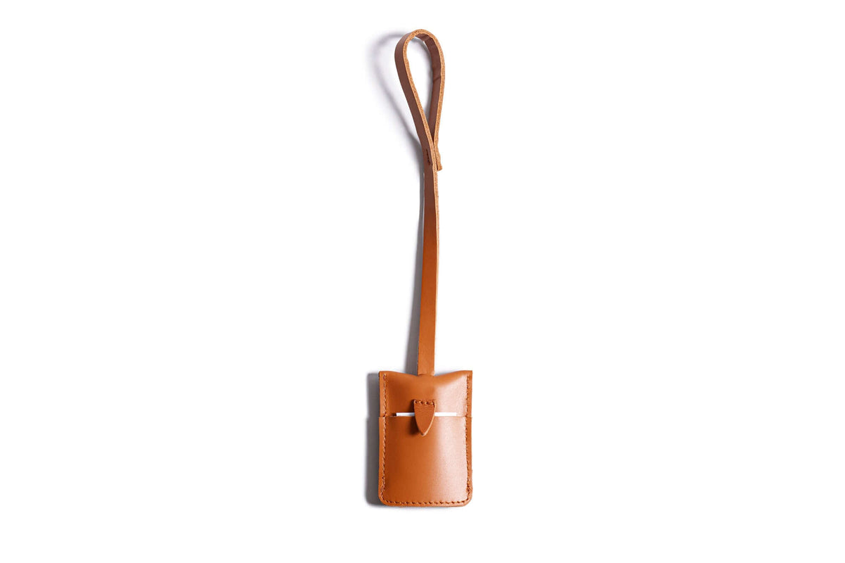Luggage Tag For AirTag Tan