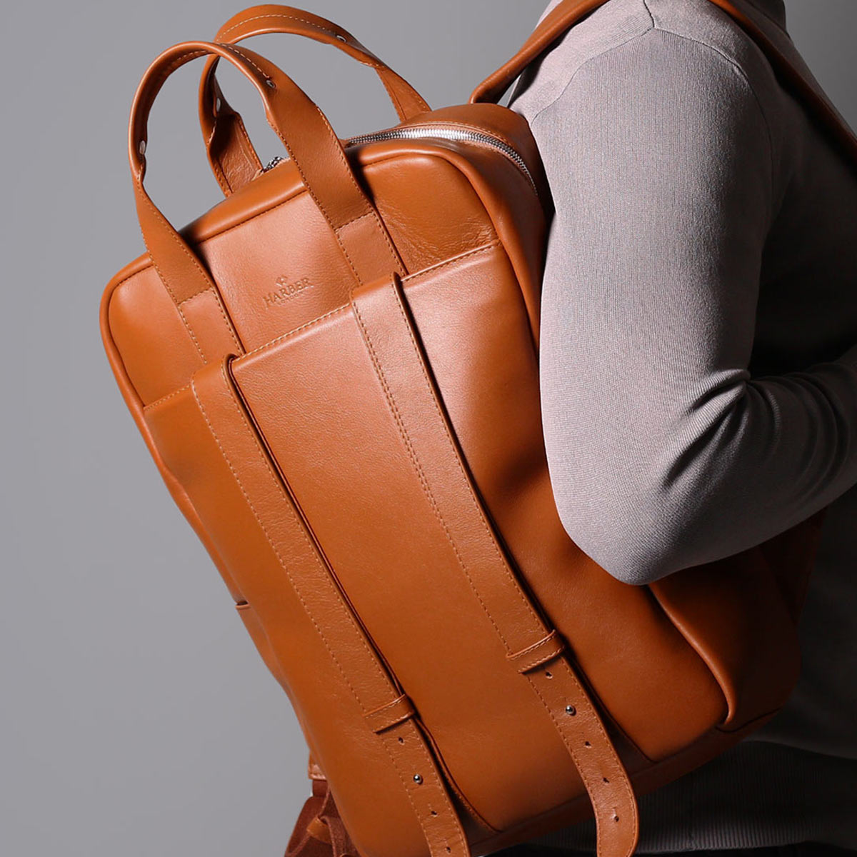 Luxury leather bags and backpacks