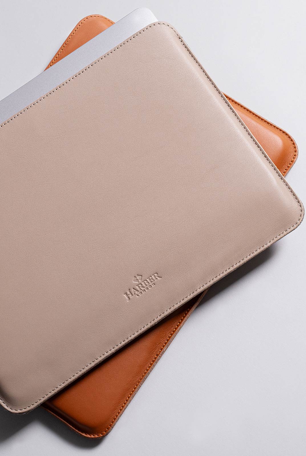 Slim Leather MacBook Sleeve Case