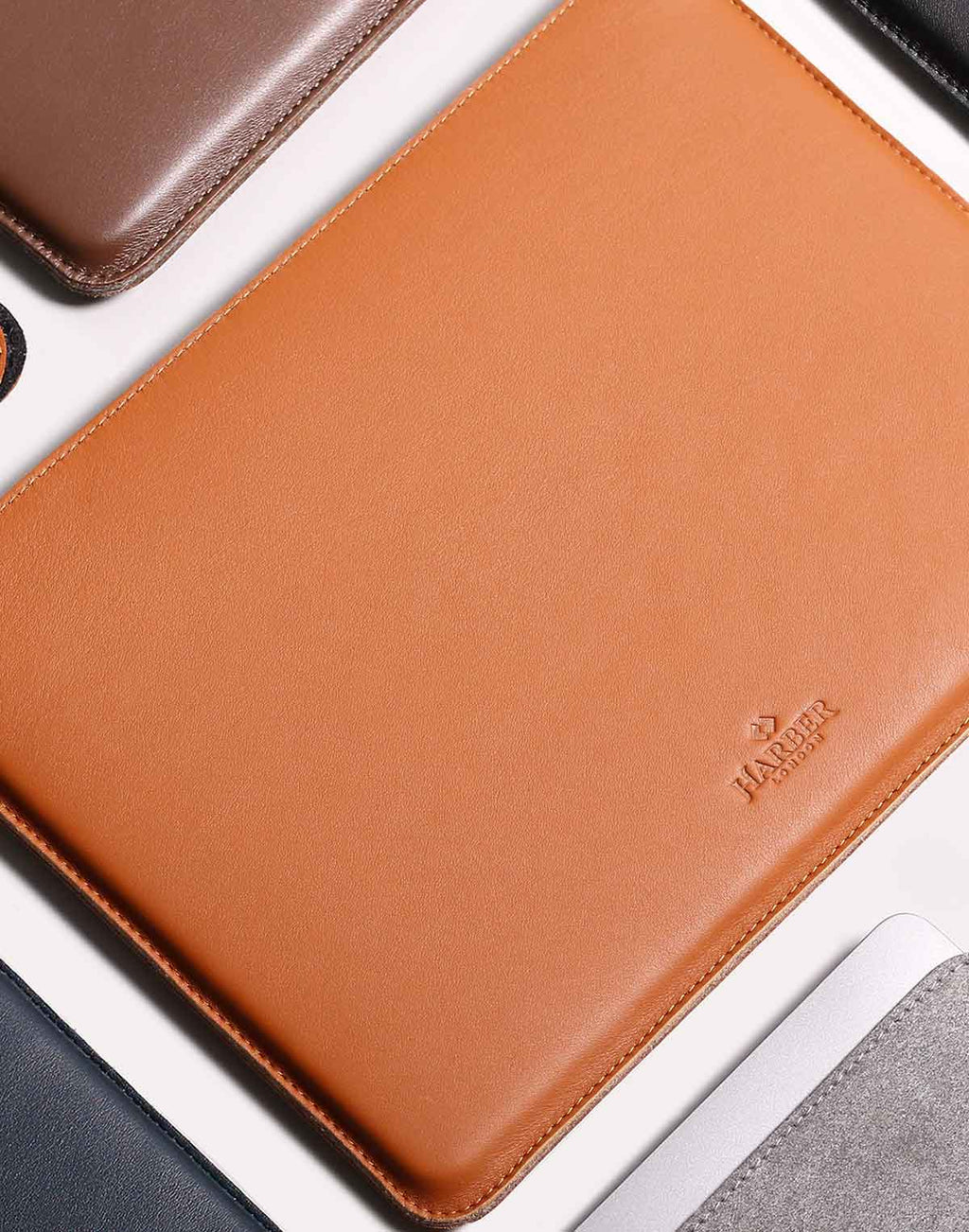 Premium leather sleeves for MacBook