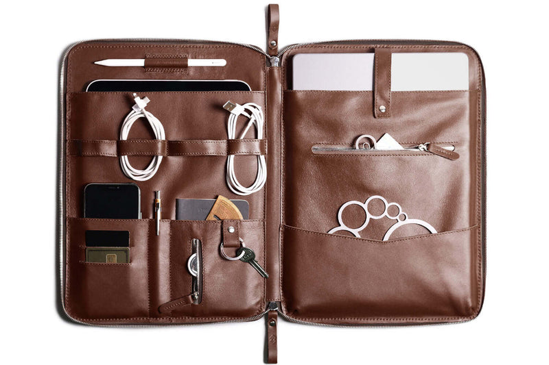 Nomad Organiser for iPad Pro & MacBook Pro Deep Brown