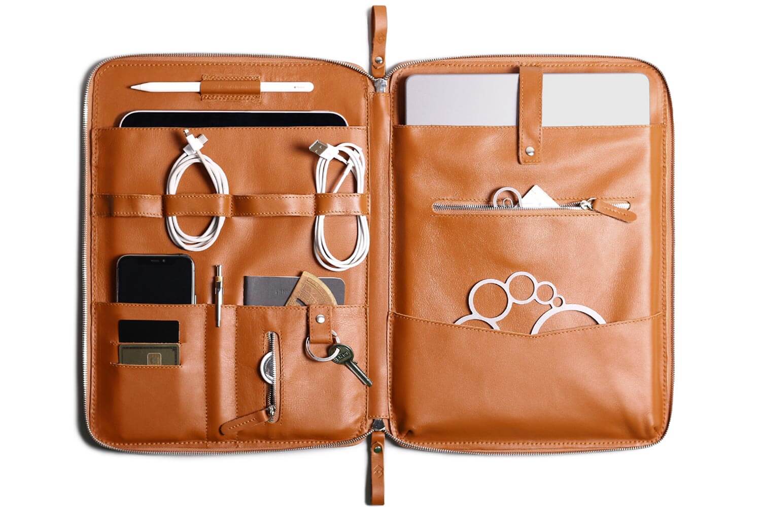 Organisateur Nomad pour iPad Pro et MacBook Pro Tan