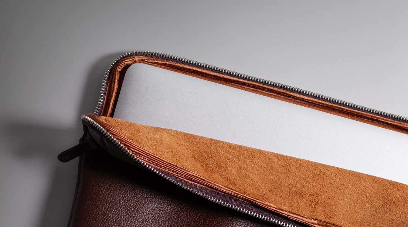 Luxury Leather Laptop Case 1