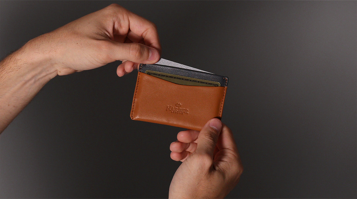 RFID Protected Card Holder with cards
