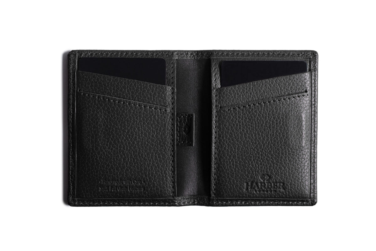 RFID Legacy Card Wallet – Black