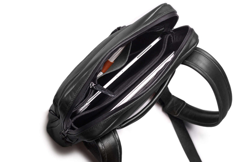 Slim Laptop Backpack Black