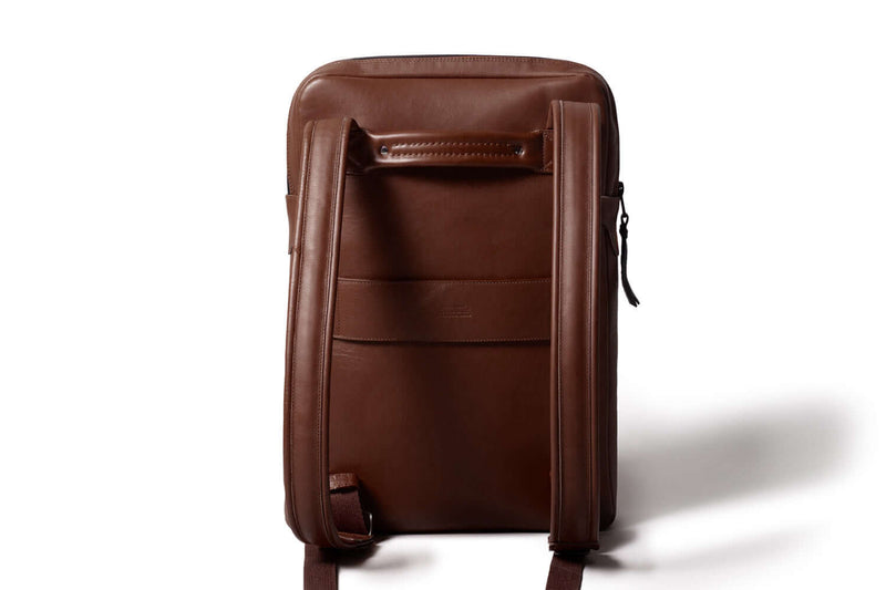 Slim Laptop Backpack Deep Brown