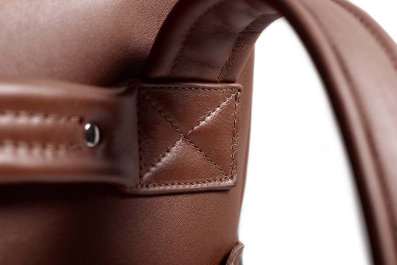 Slim Laptop Backpack Deep Brown