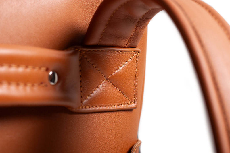 Slim Laptop Backpack Tan