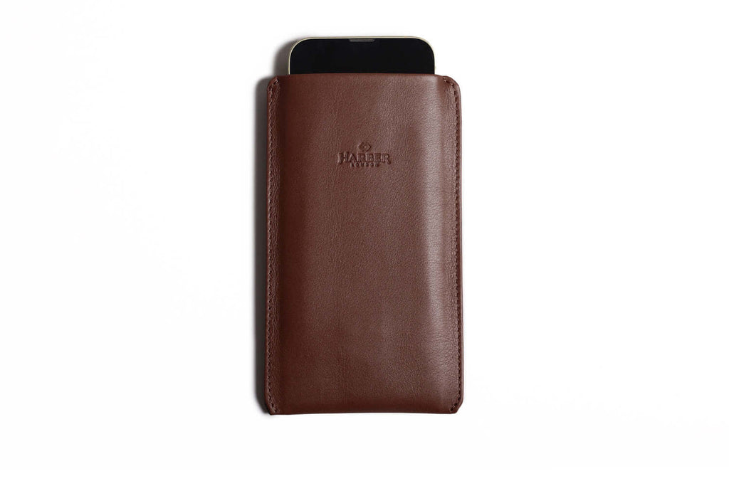  Slim Pull Sleeve Case Deep Brown