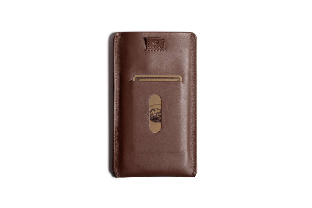  Slim Pull Sleeve Case Deep Brown