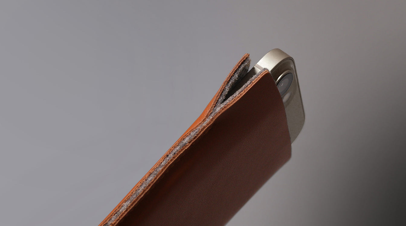 Slim sleeve iPhone case 