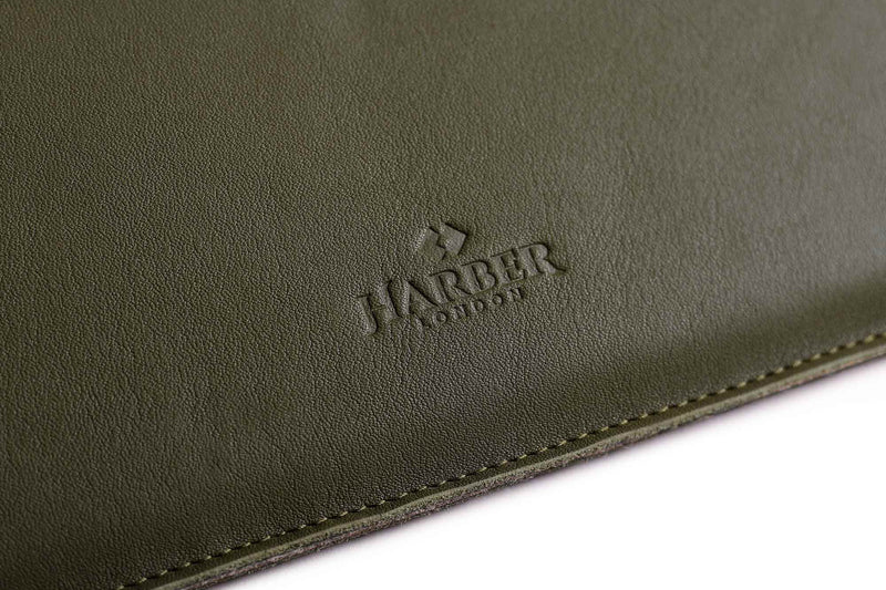 Slim iPad Pro EVO with Apple Pencil Holder Army Green