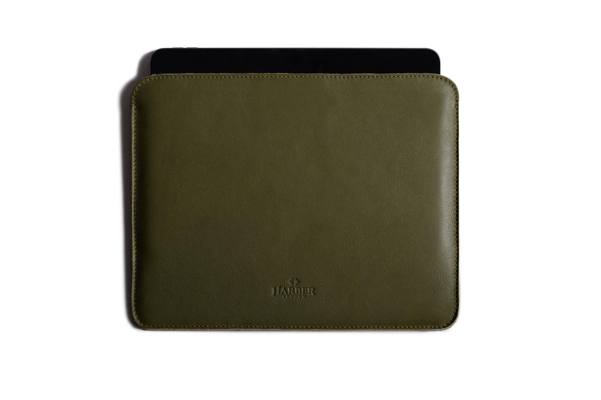Slim iPad Pro EVO with Apple Pencil Holder – Army Green
