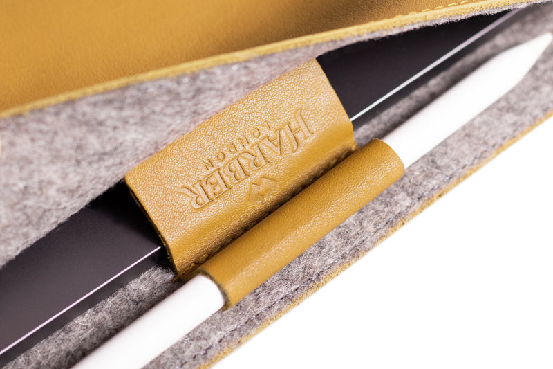 Slim iPad Pro EVO with Apple Pencil Holder Amber