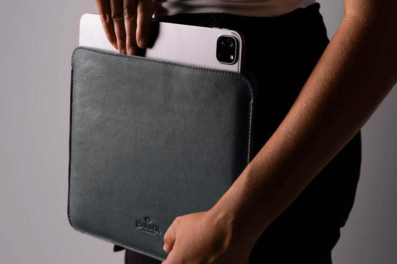 Slim iPad Pro EVO with Apple Pencil Holder Grey