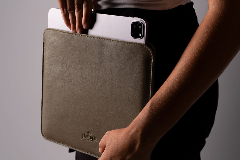 Slim iPad Pro EVO with Apple Pencil Holder Stone