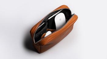 Leather Tech Dopp Kit | Harber London