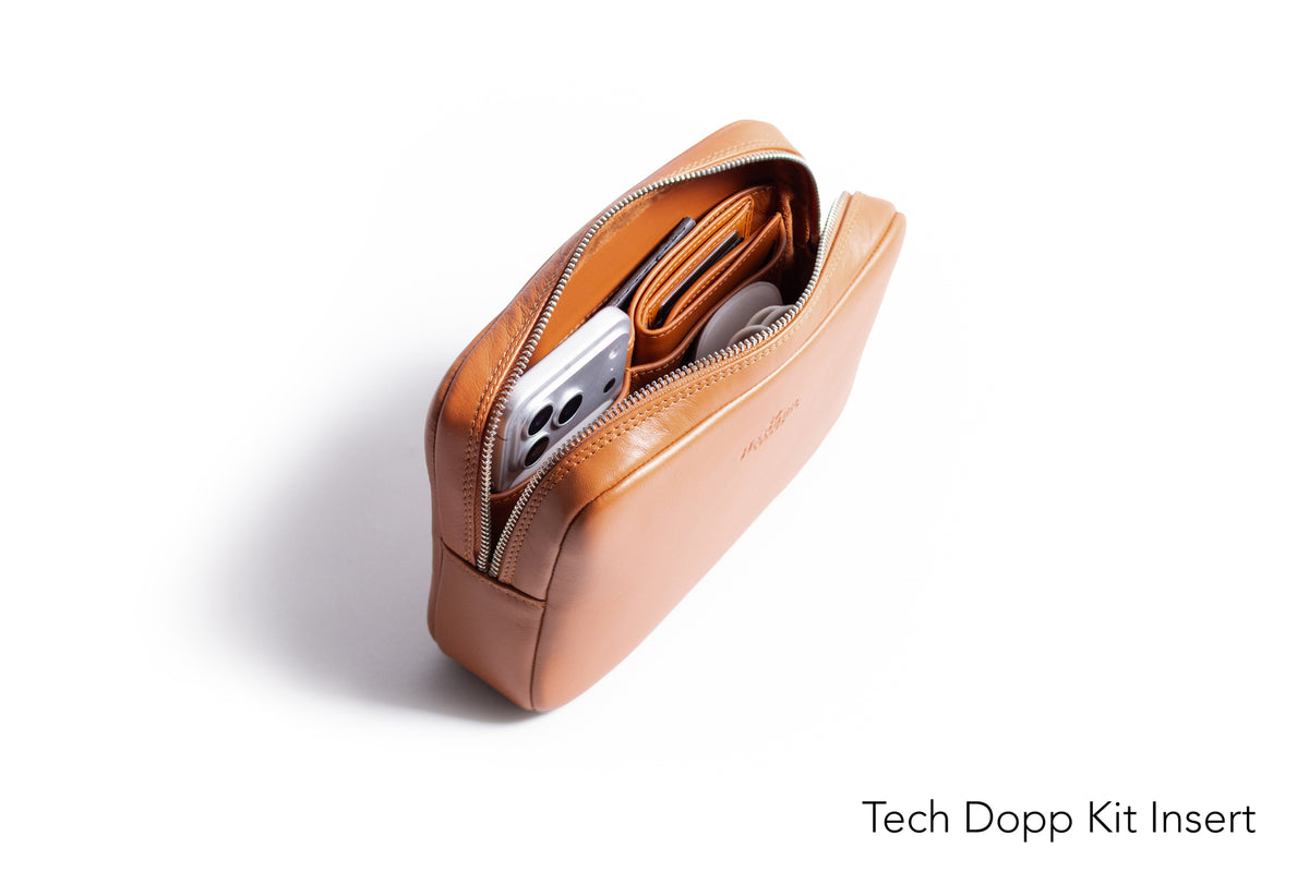 Modular Leather Backpack – Tan