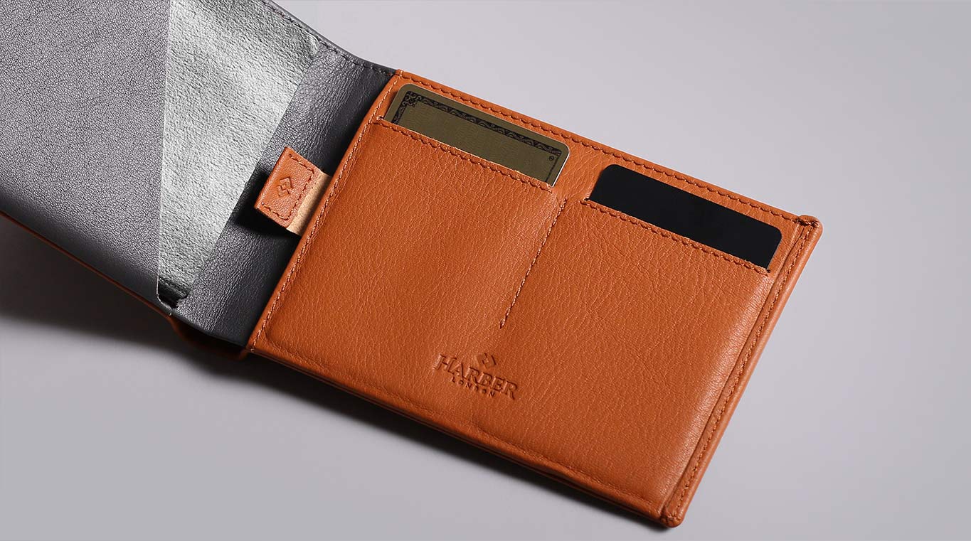 leather passport wallet