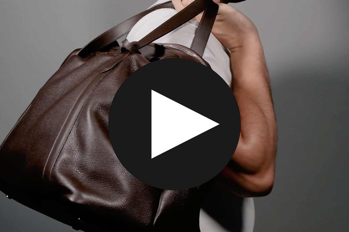 Leather Overnight Bag