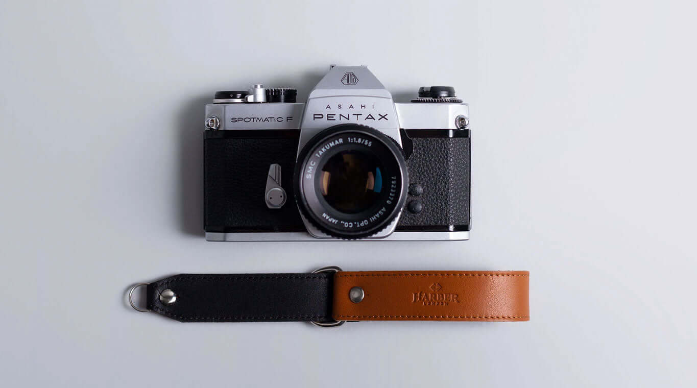  Leather Slide Camera Wrist Strap