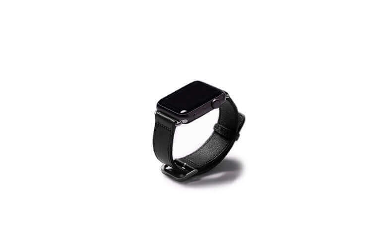 Bracelet Apple Watch. Classique - Cuir Noir