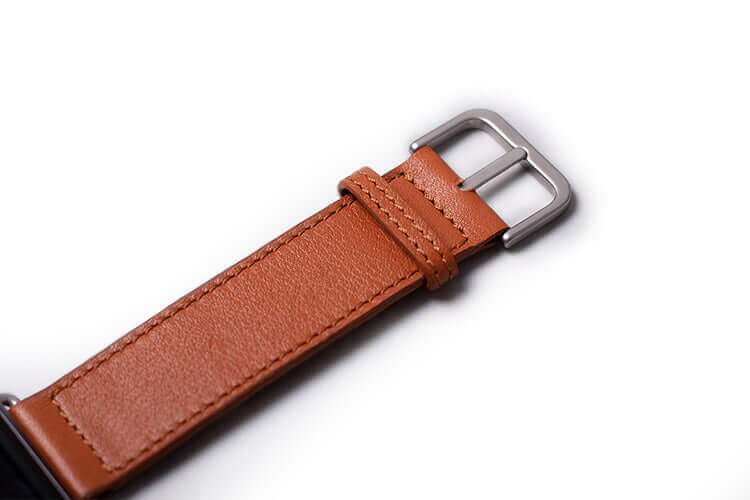 Apple Watch Strap. Classic - Leather Tan