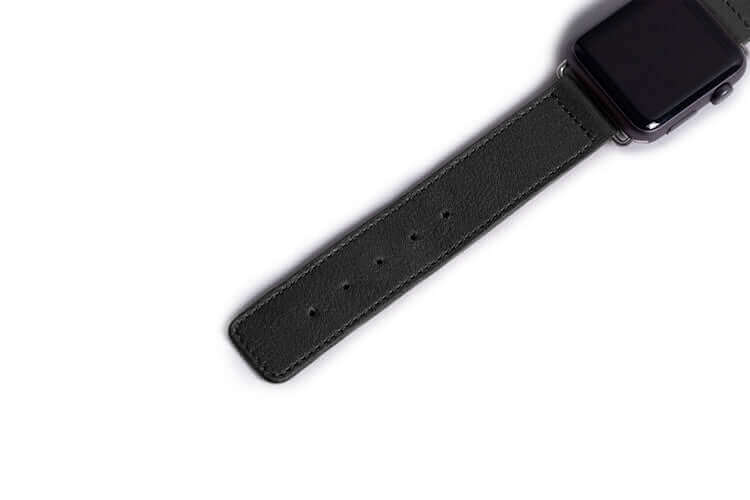 Apple Watch Strap. Classic - Leather Black