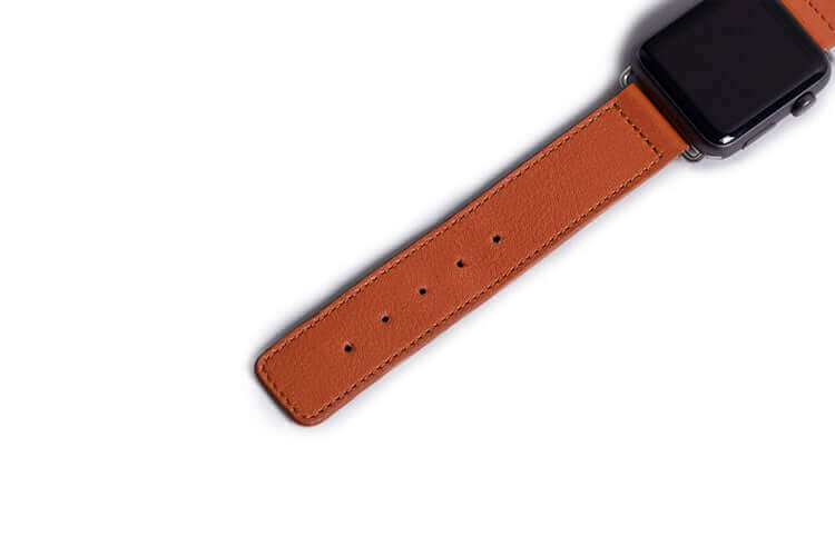 Tan leather apple watch strap sale