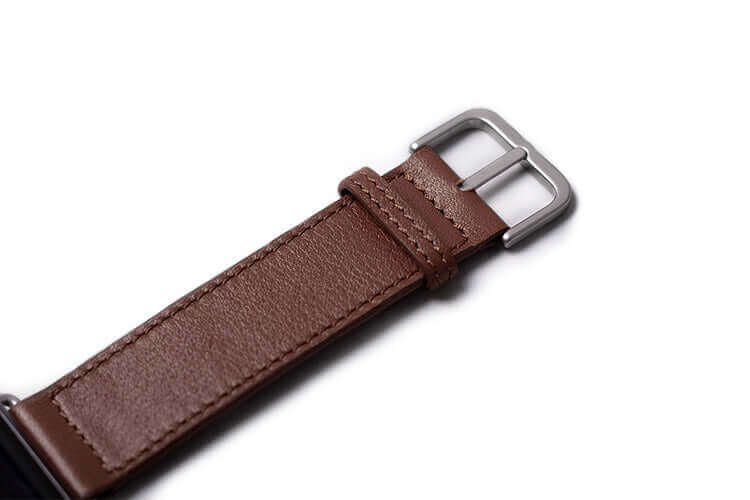 Apple Watch Strap. Classic - Leather Deep Brown