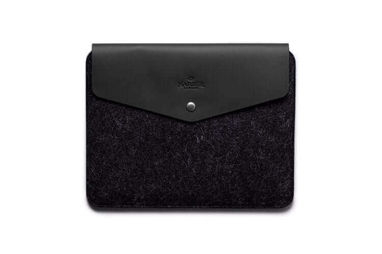  Leather iPad Envelope Sleeve Case Black