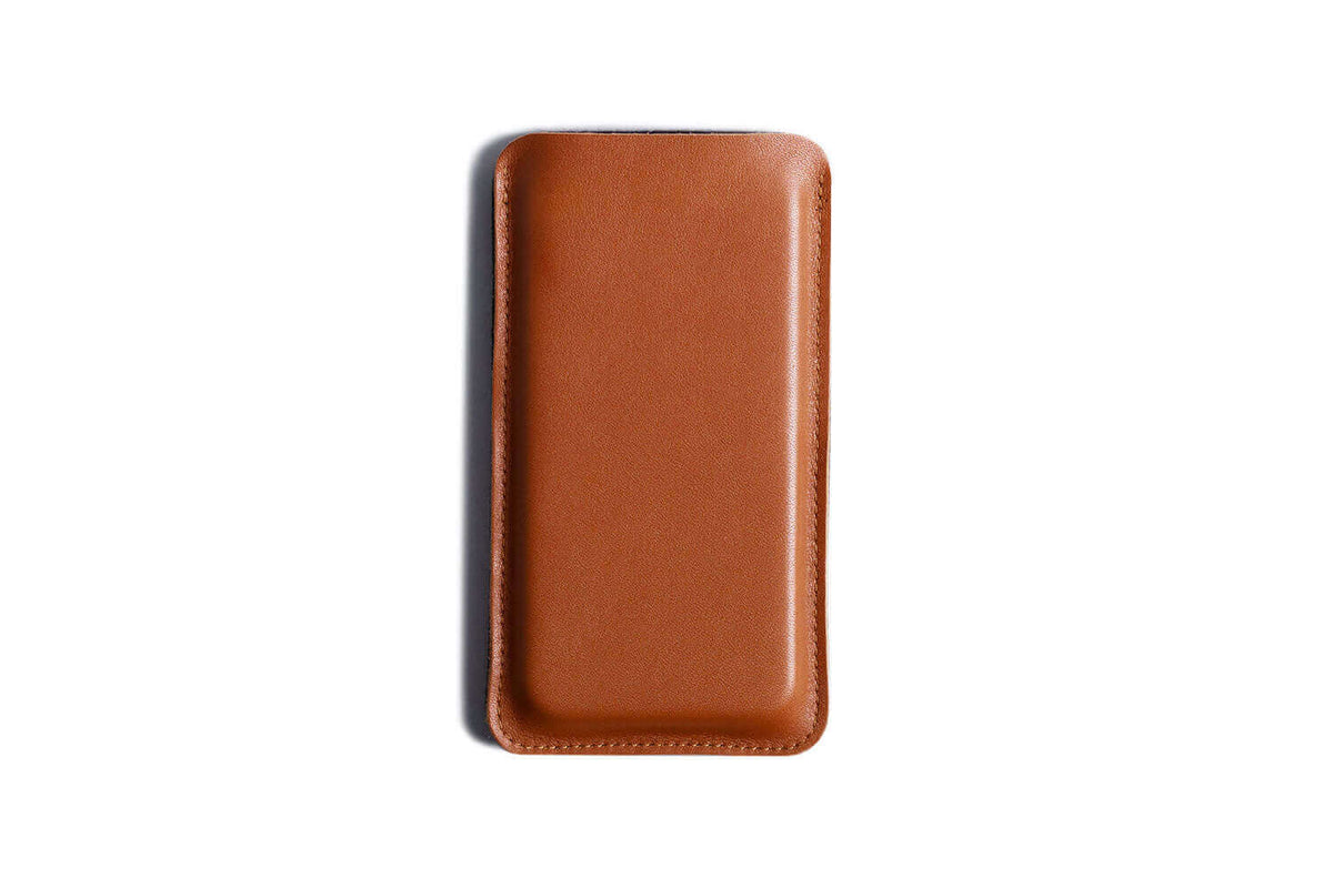 Black Edition – Leather Smartphone Sleeve Wallet – Leather Smartphone Sleeve Wallet Tan