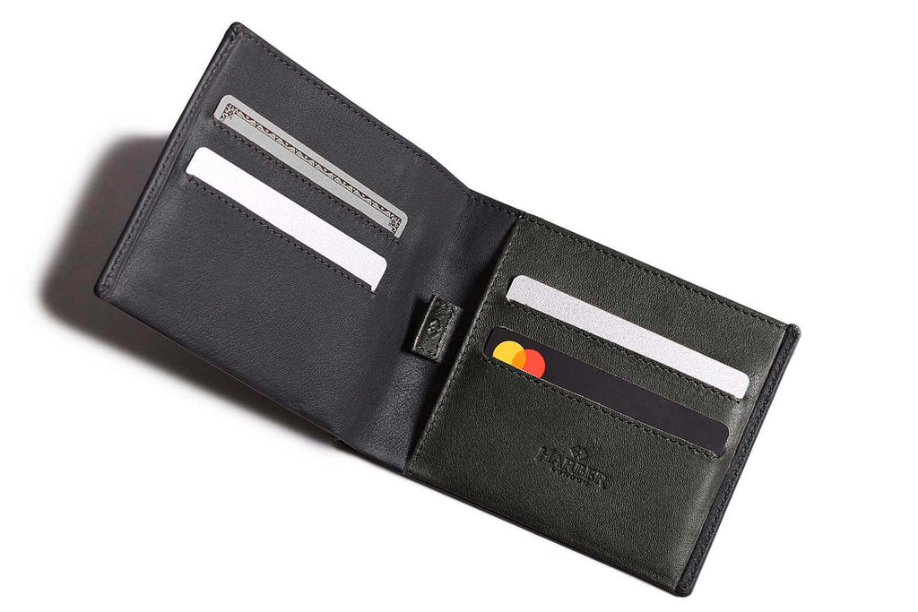 Portefeuille Business avec Protection RFID Noir/Noir