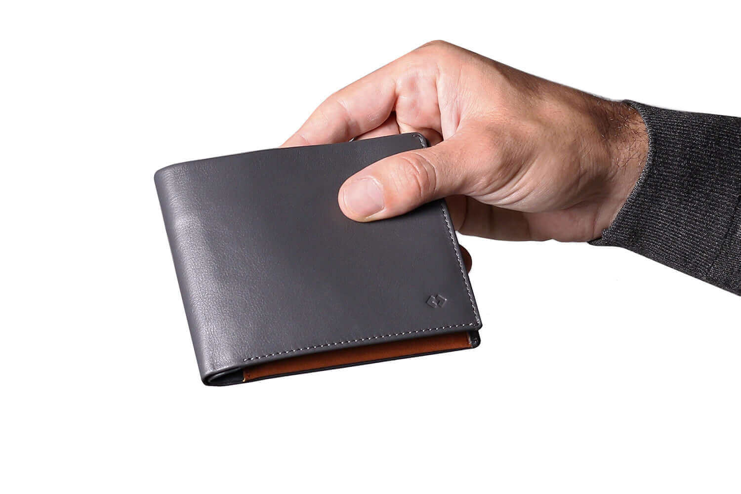 Leather Business Wallet RFID Protected