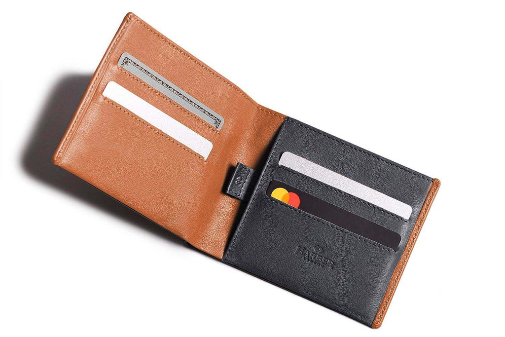 Portefeuille professionnel avec protection RFID Tan/Gris