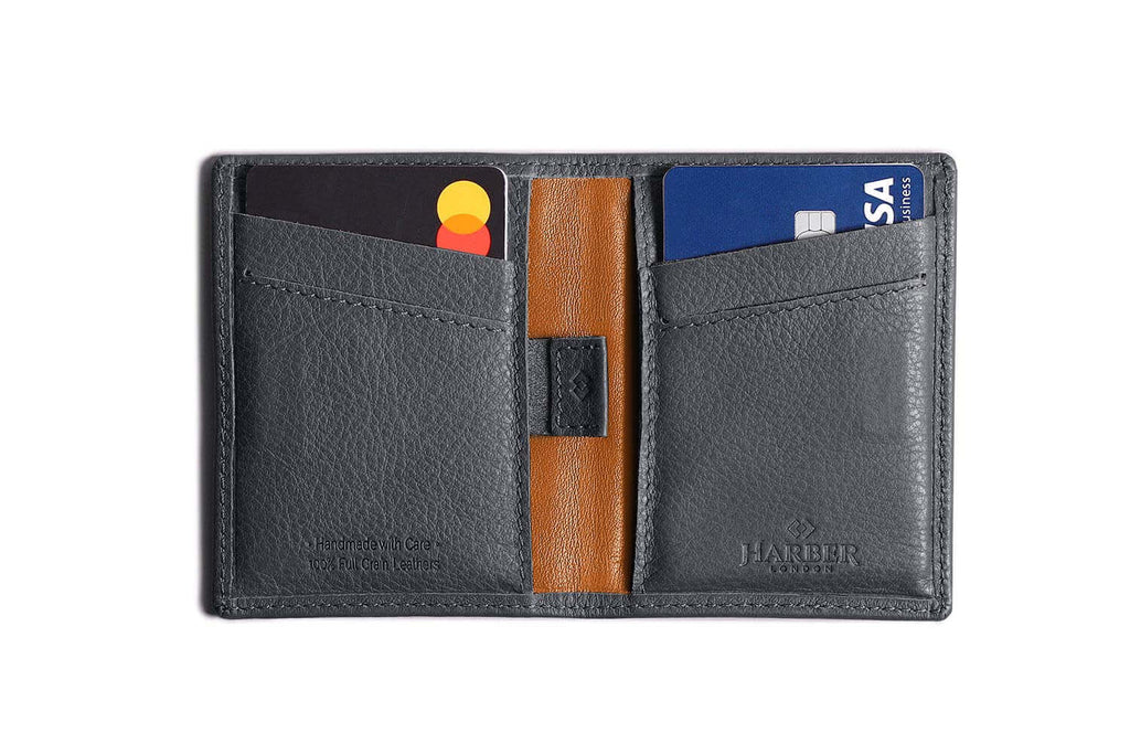 Card Wallet with RFID Protection Grey