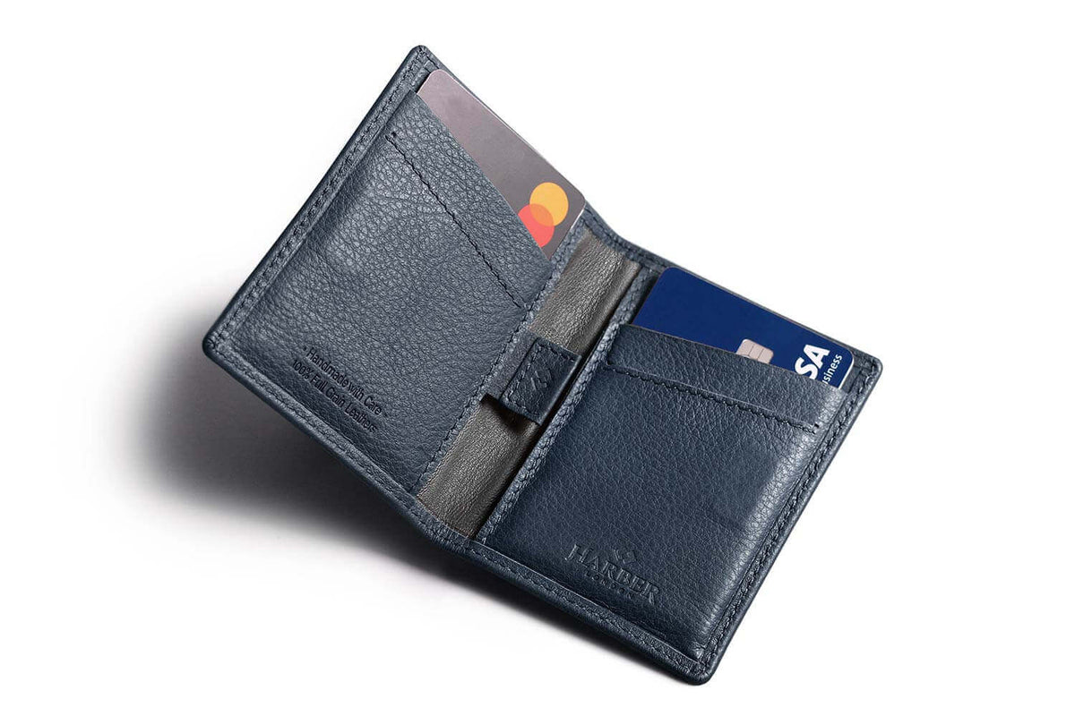 RFID Card Wallet – Card Wallet with RFID Protection Navy